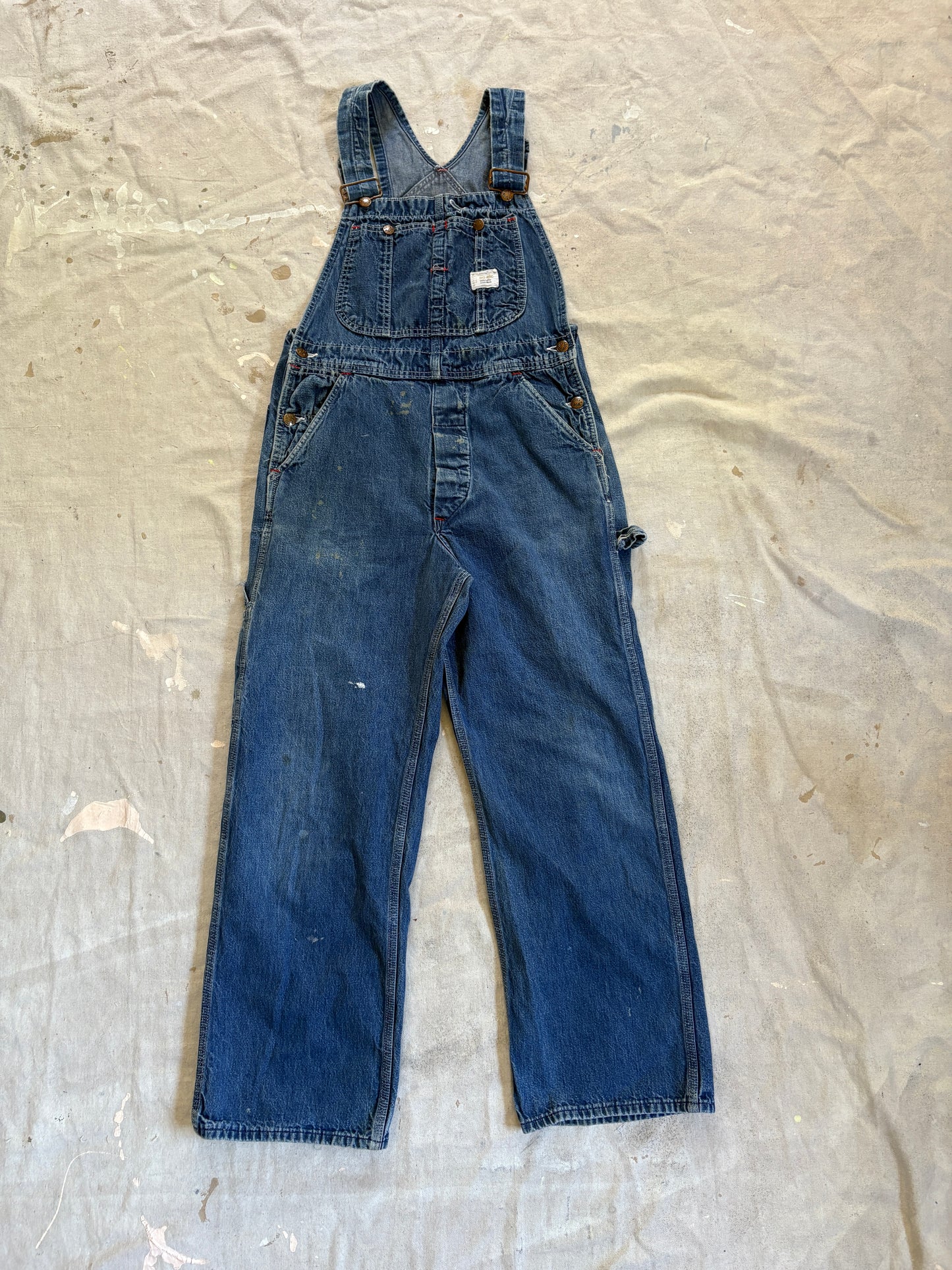 Vintage 80s Big Mac Denim Overalls