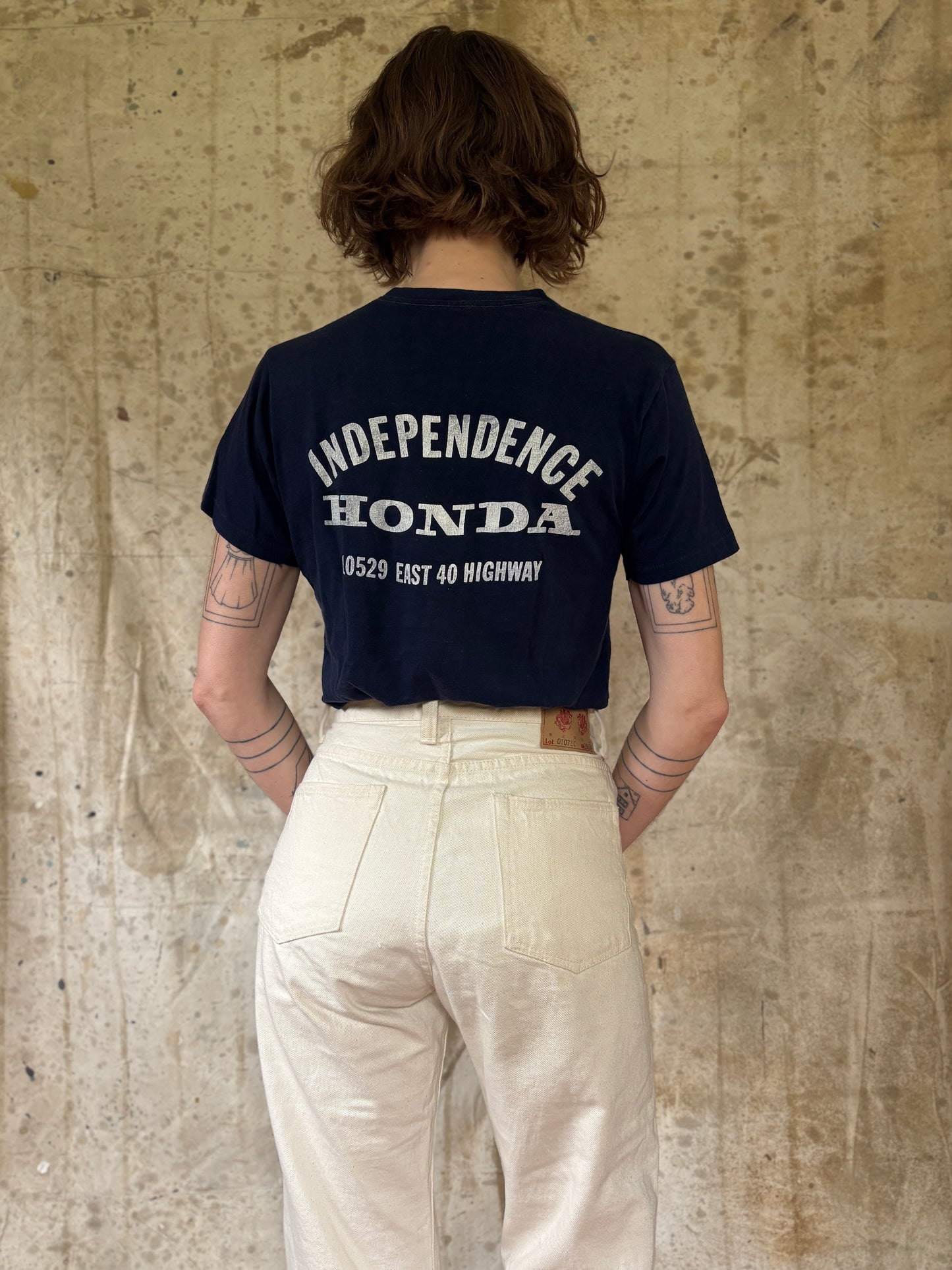 Vintage 60s Independence Honda Pocket Tee
