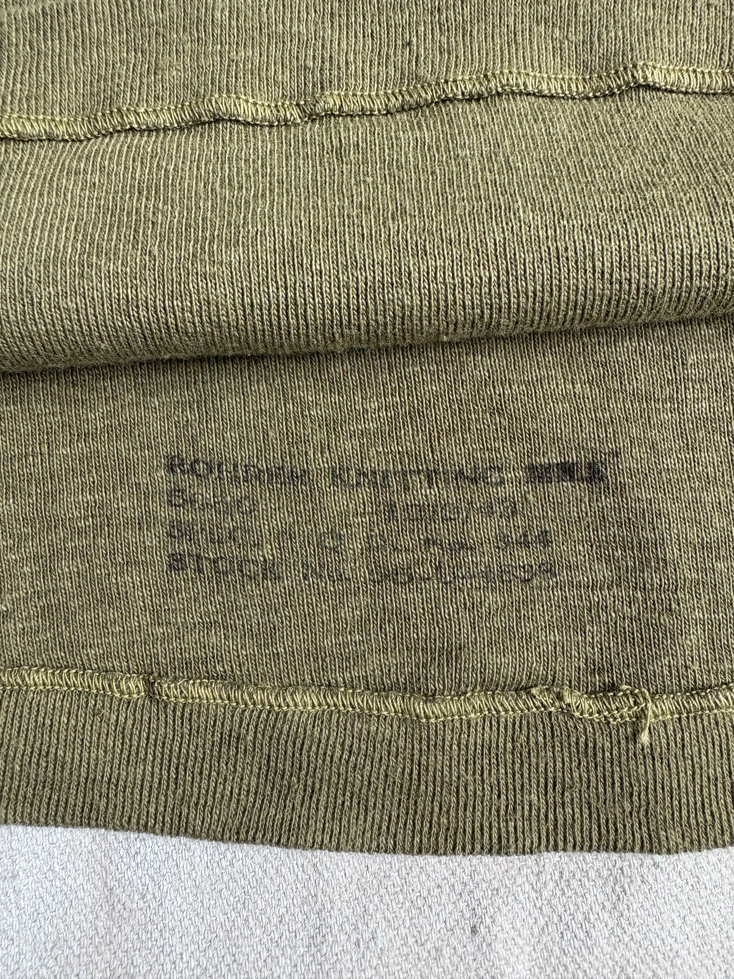 Vintage 40s Military Tank Top Undershirt