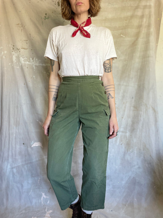 70s OG-107 Poplin Utility Slacks