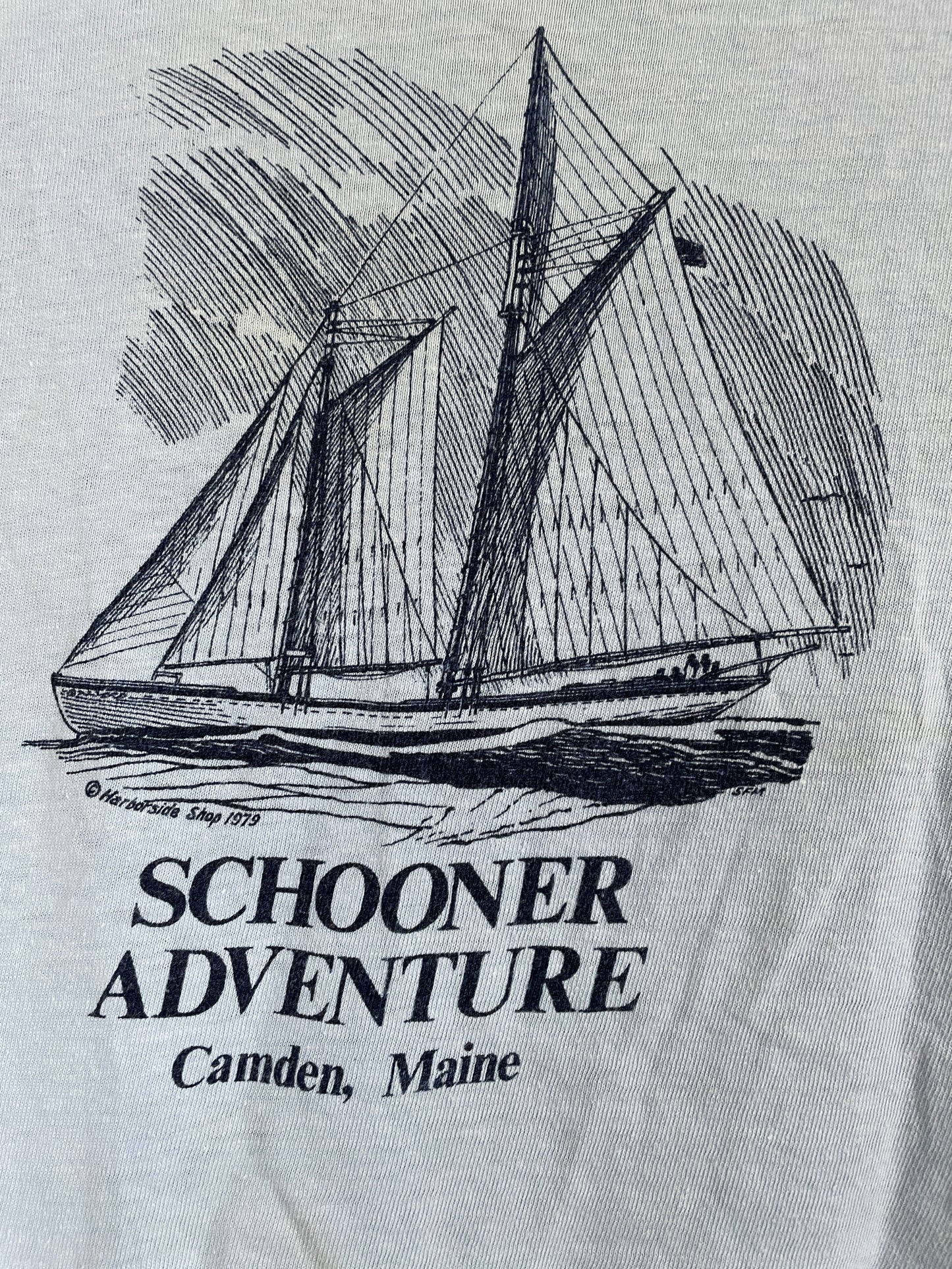 70s Schooner Adventure, Camden, Maine Tee