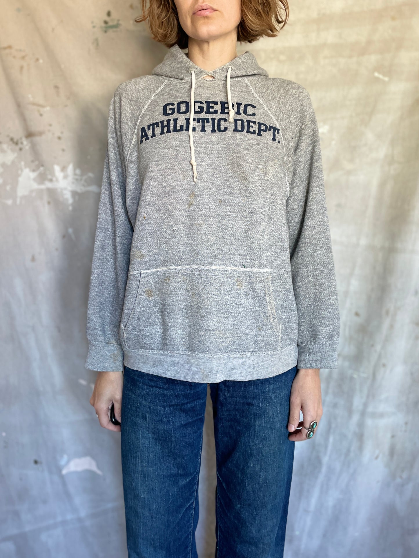 80s Gogebic Athletic Dept. Hoodie