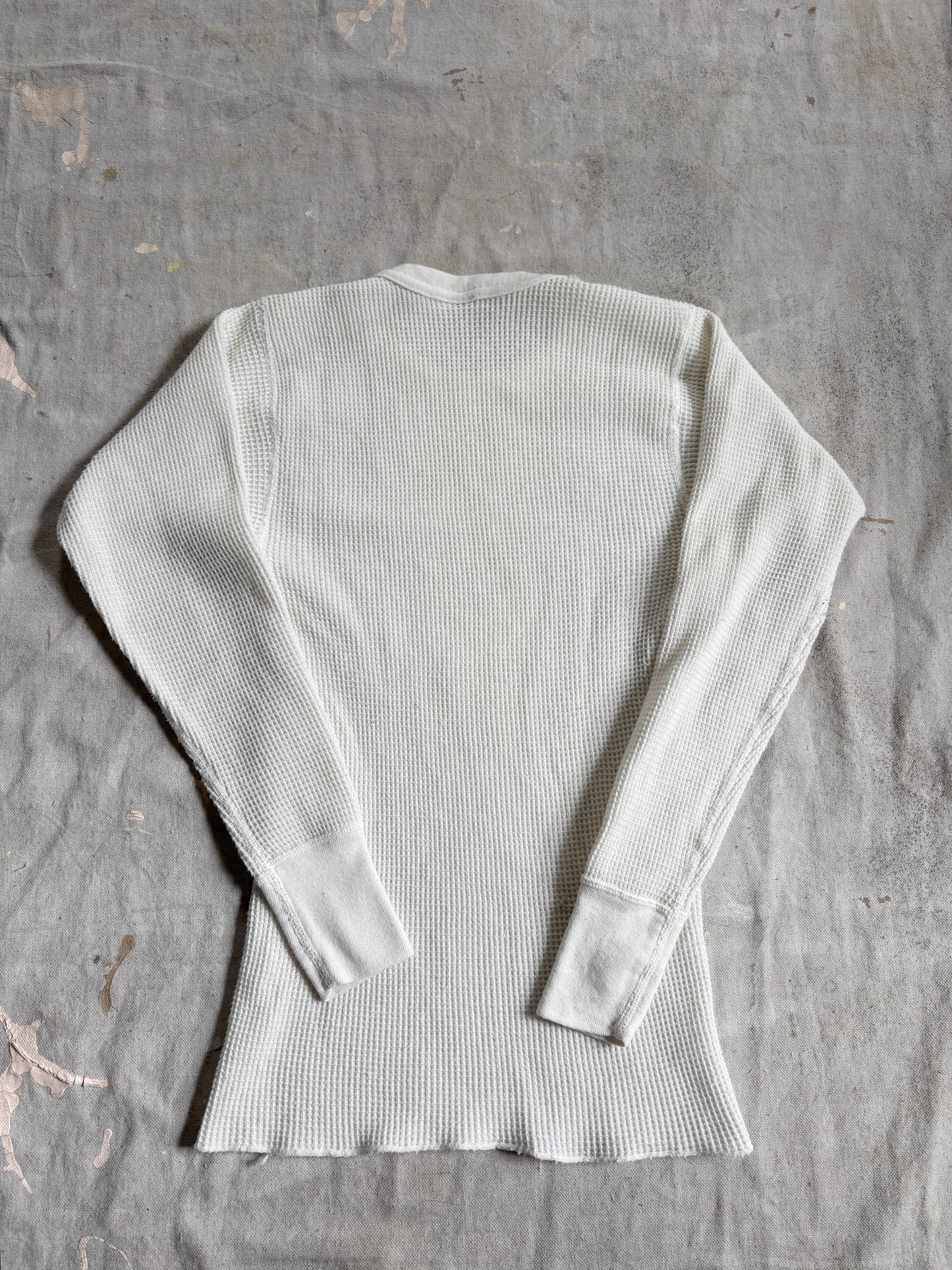 Vintage 90s White Thermal Shirt