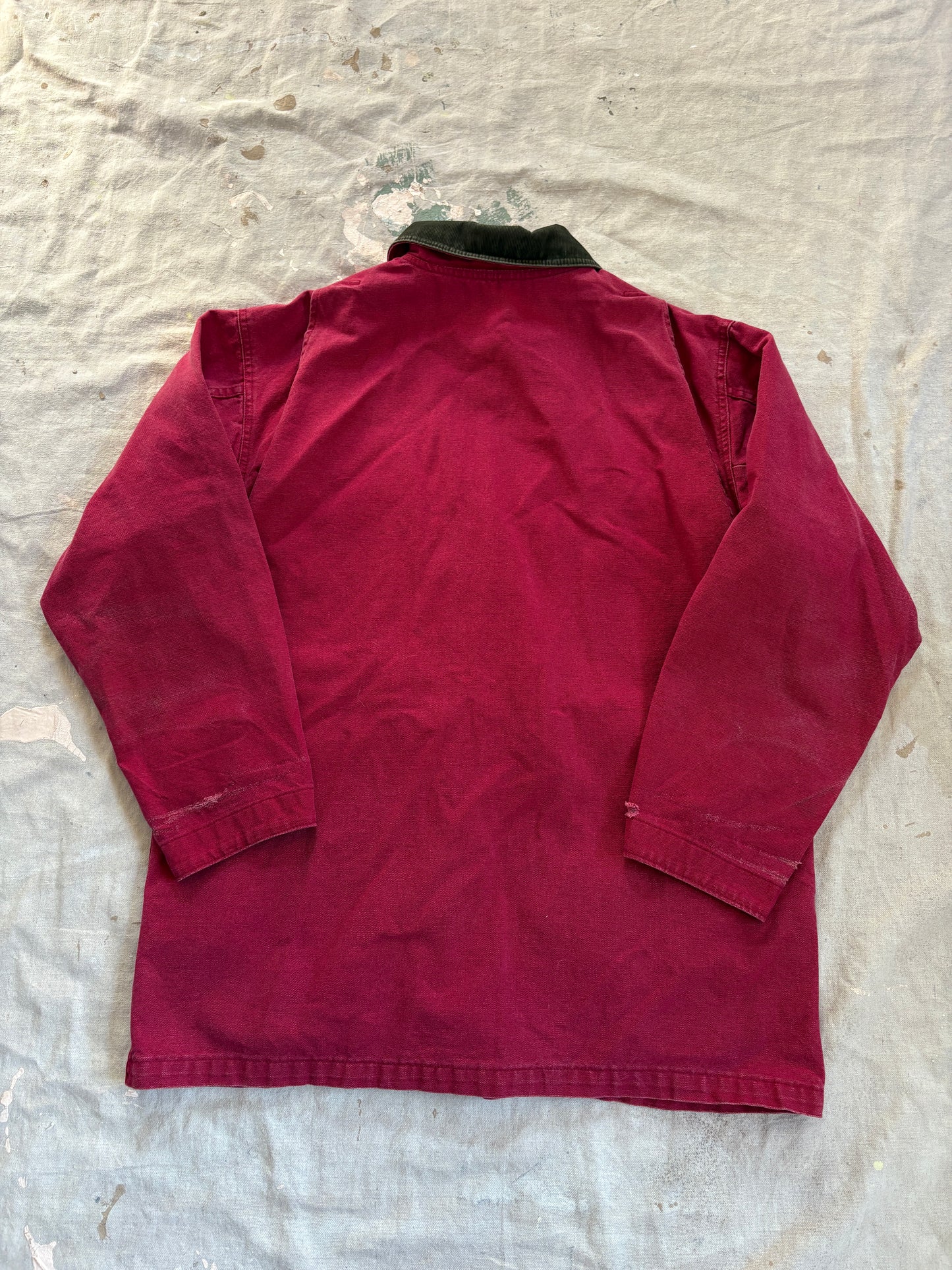 Vintage LL Bean Faded Magenta Barn Coat