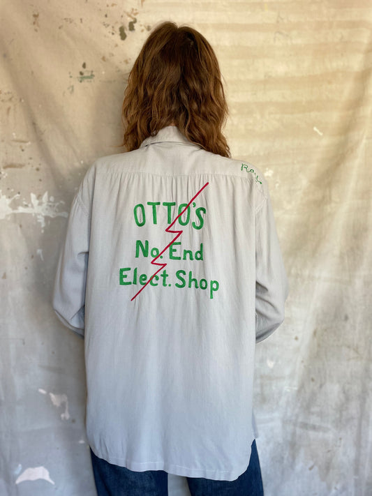 Otto’s North End Electric Shop Bowling Shirt