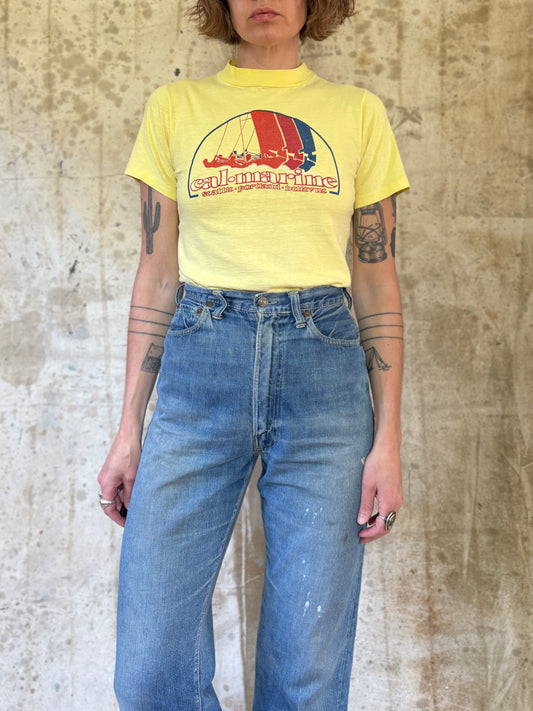 Vintage 80s Cal Marine Seattle, Portland, Bellevue Tee
