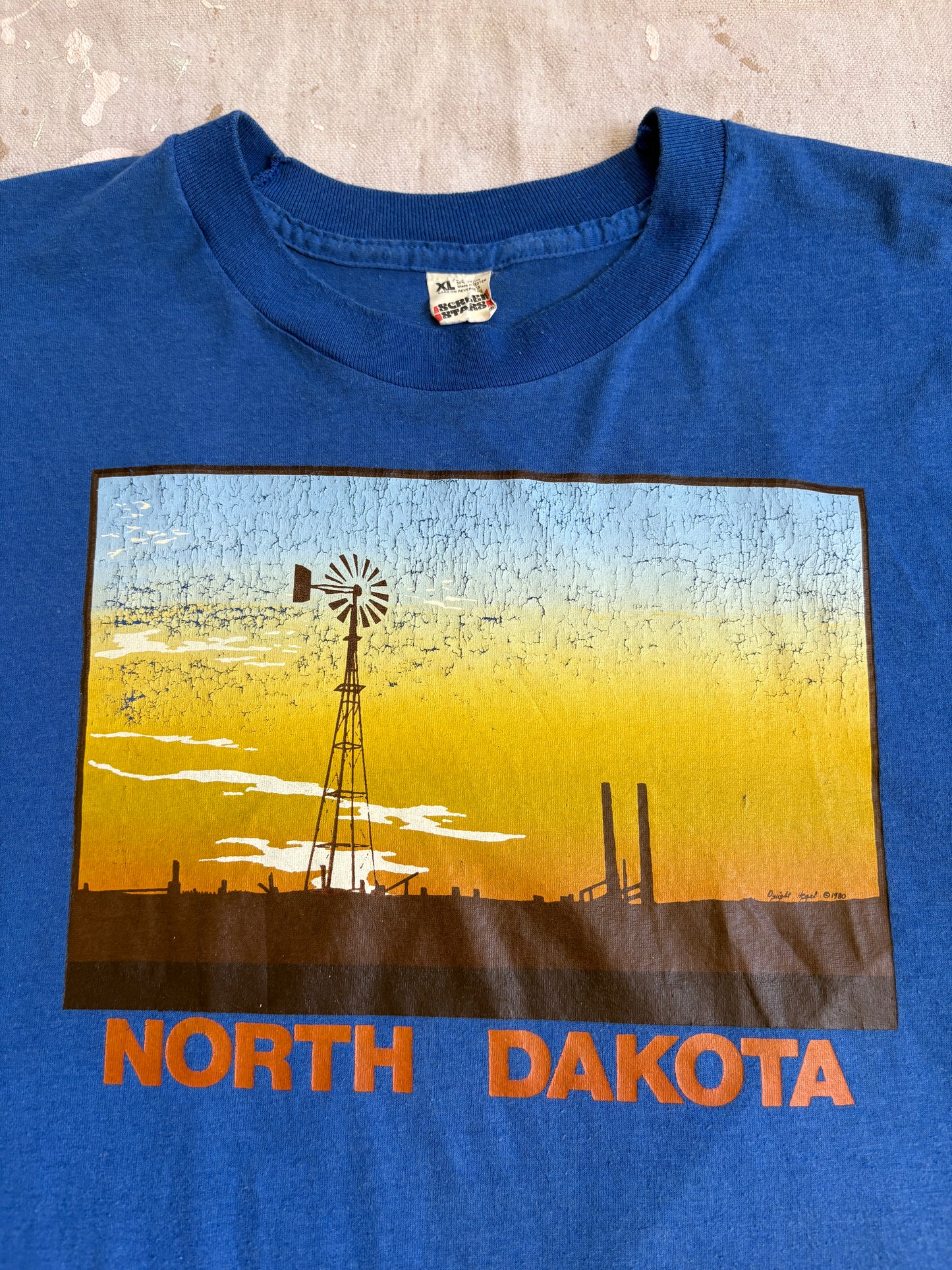 80s North Dakota Tee