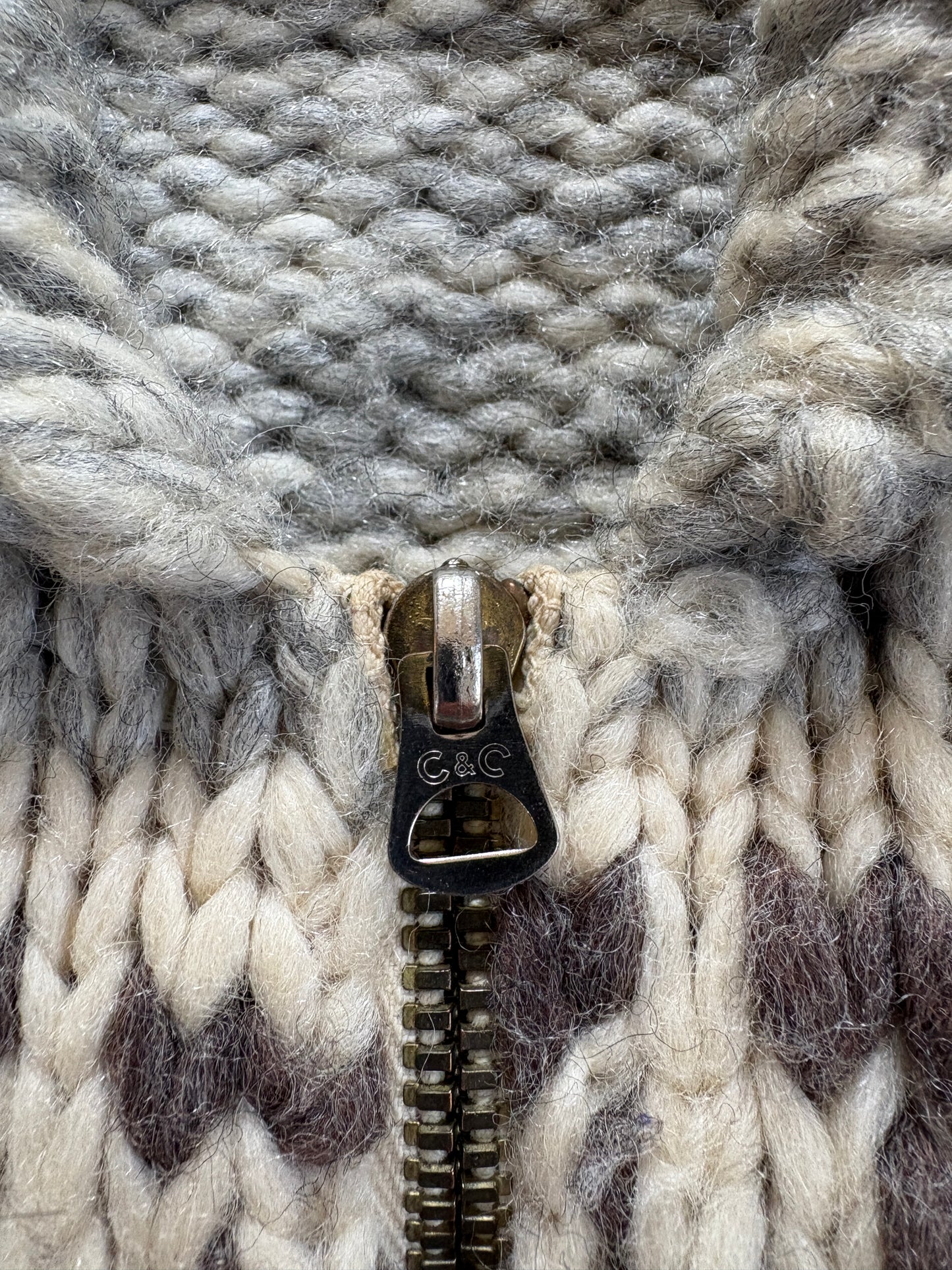 60s Cowichan Style Sweater