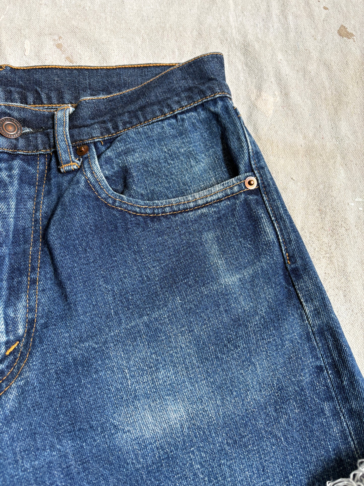 Modern TCB Jeans Selvedge Cut-Off Shorts