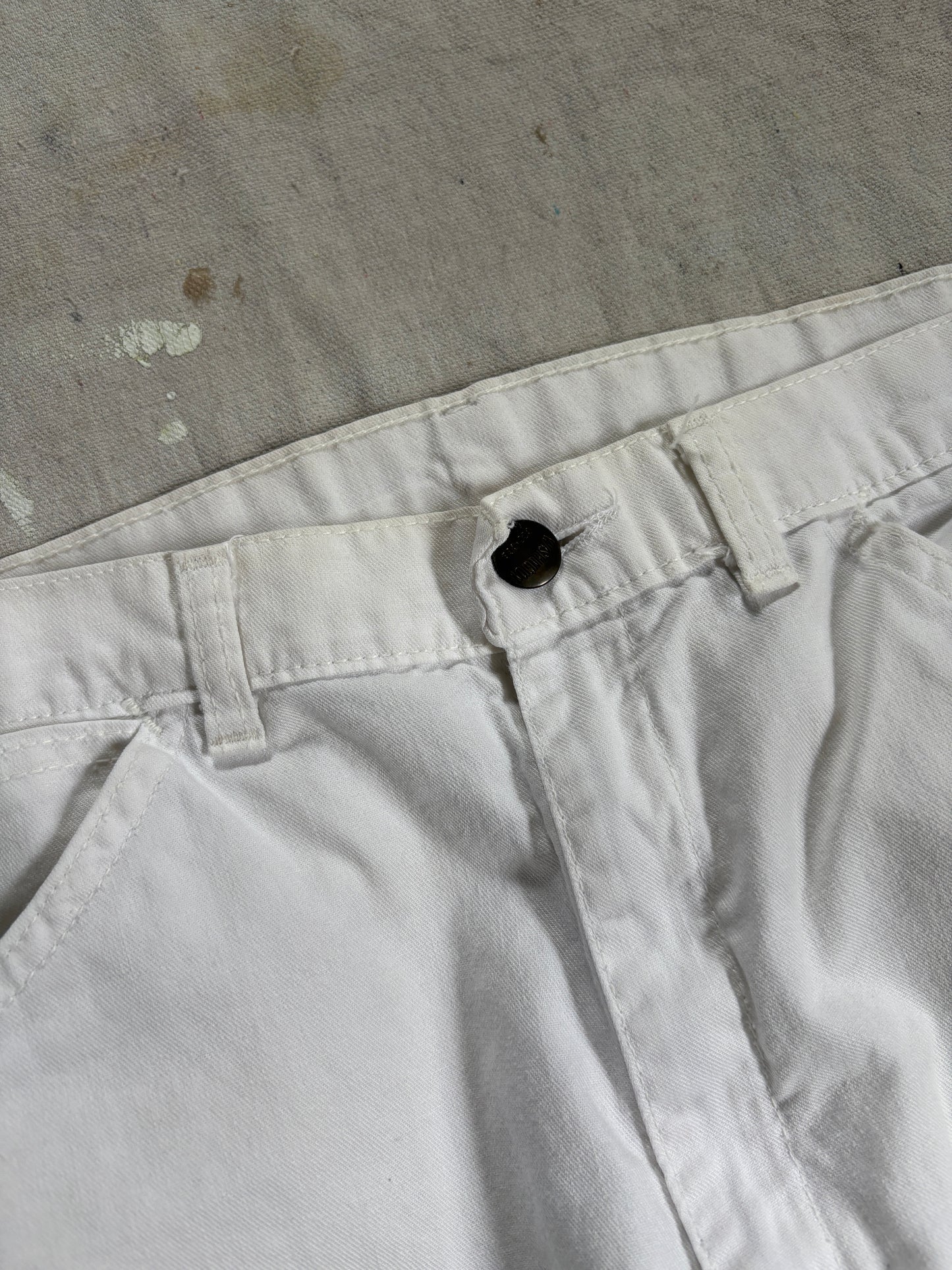 70s White DeeCee Carpenter Painter Pants – Double Barrel Dry Goods