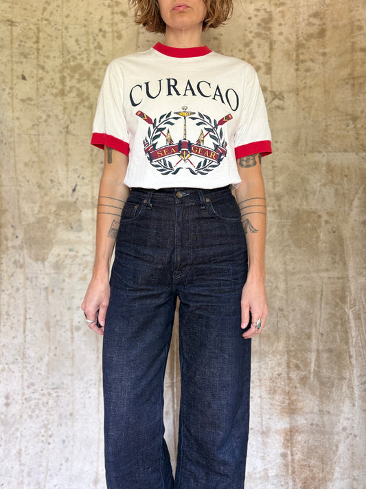 90s Curacao Island Caribbean Sea Tee