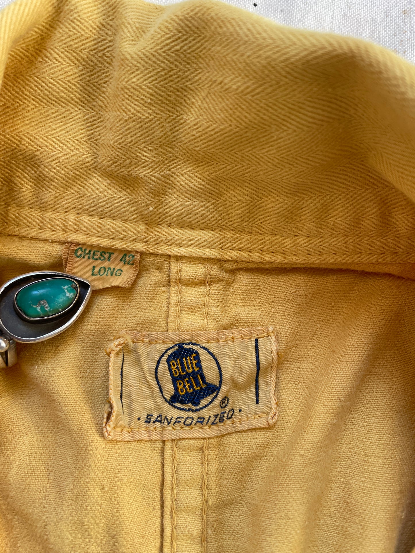 60s Blue Bell Yellow Coveralls