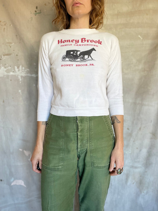 60s Honey Brook Family Campground Sweatshirt