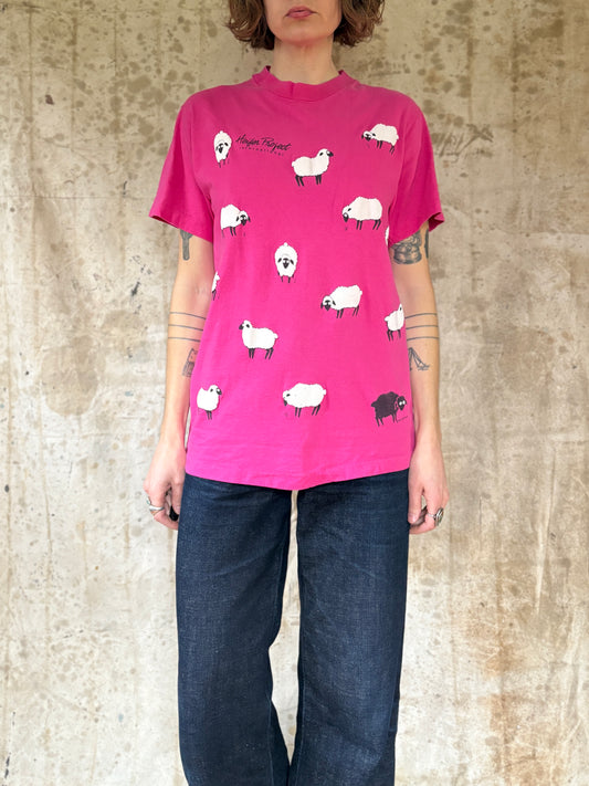 Vintage 90s Hiefer Project Black Sheep Tee