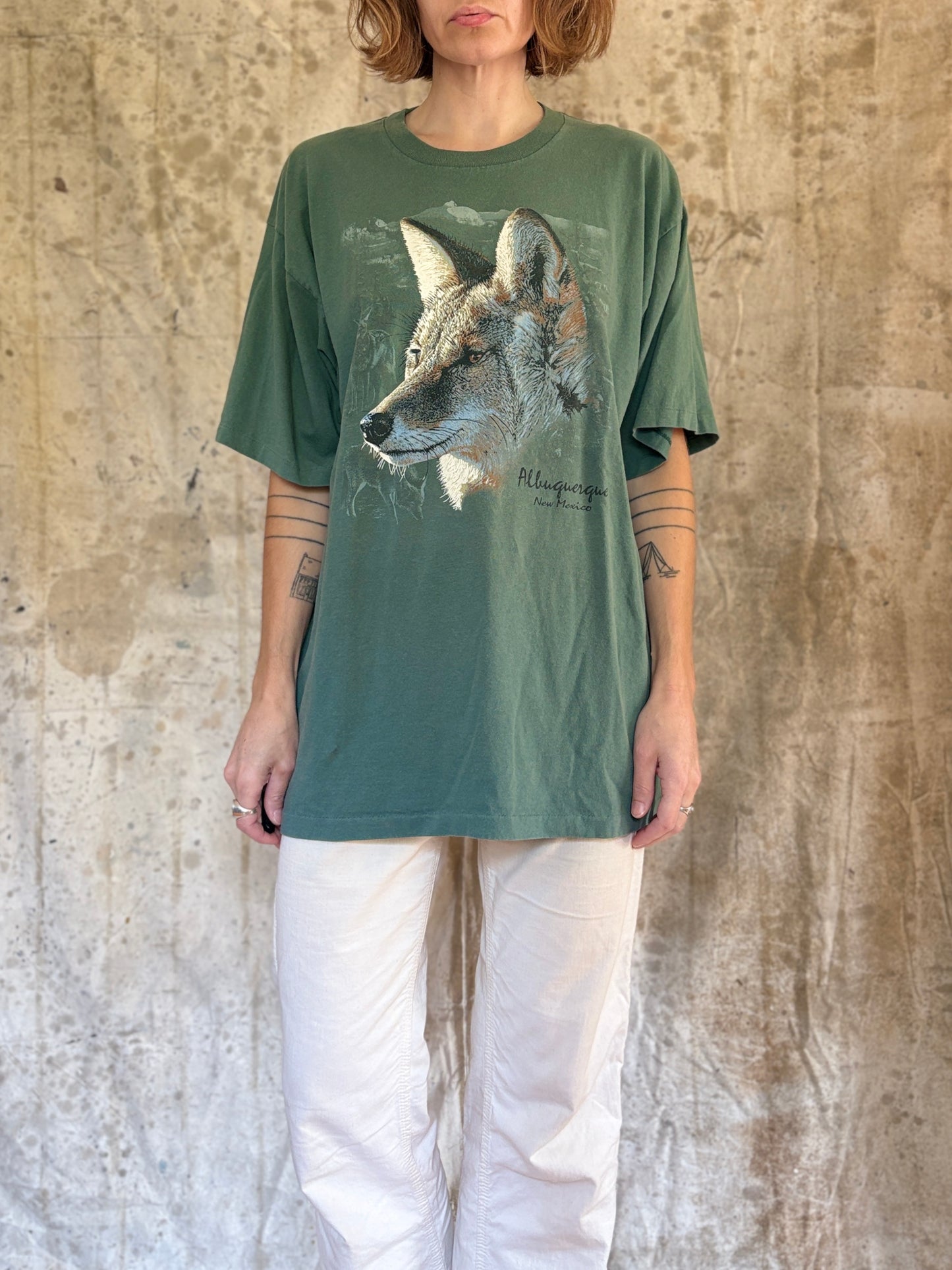 90s Albuquerque New Mexico Wolf Tee
