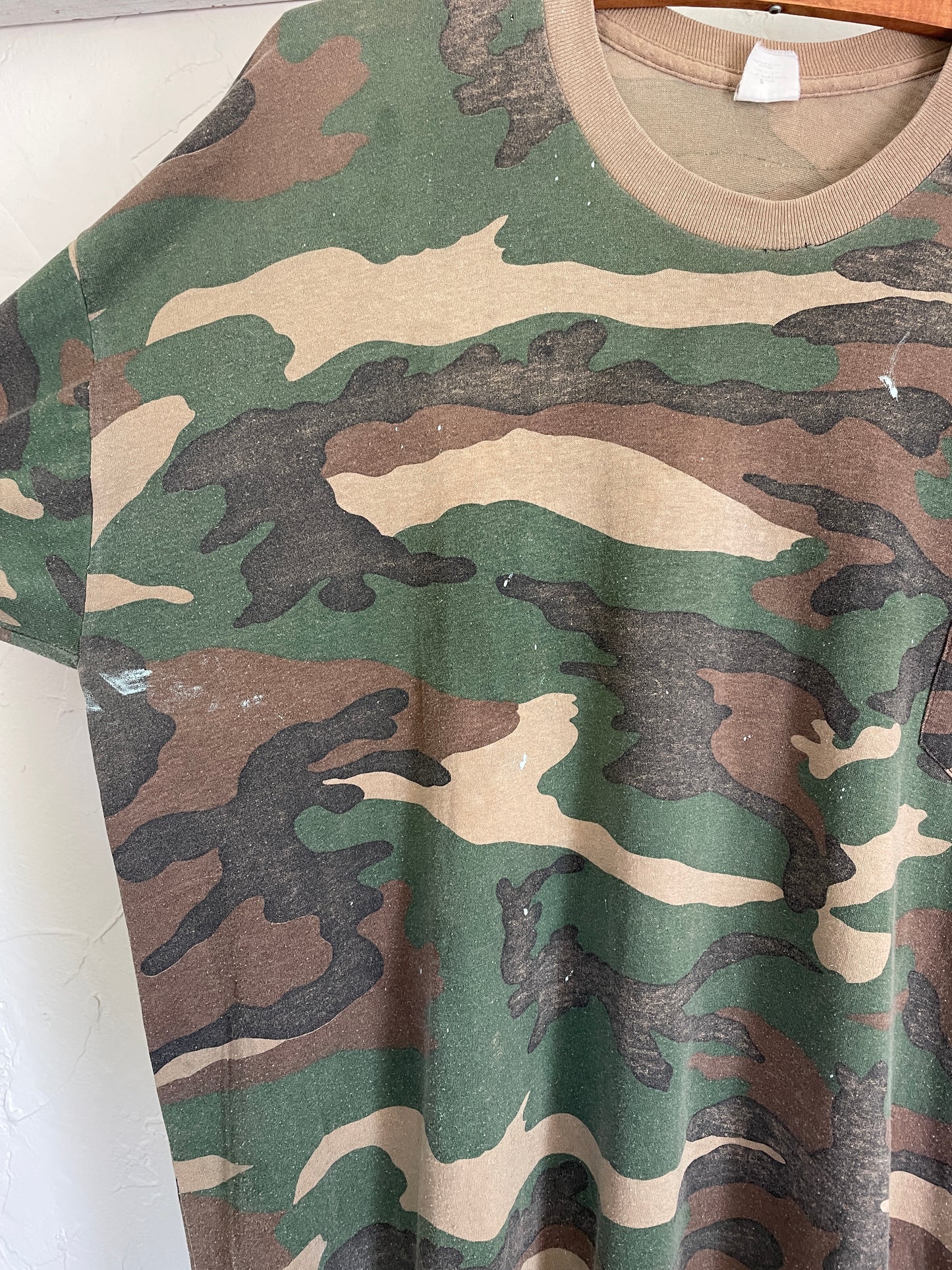 80s Woodland Camo Tee