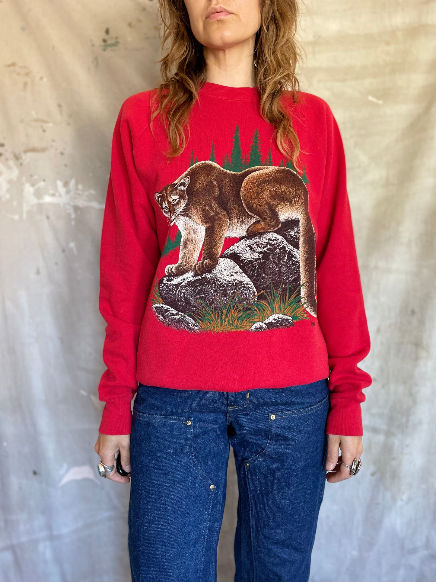 80s Mountain Lion Sweatshirt