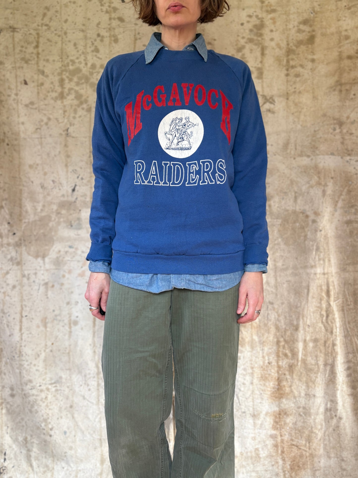 80s McGavock Raiders Sweatshirt