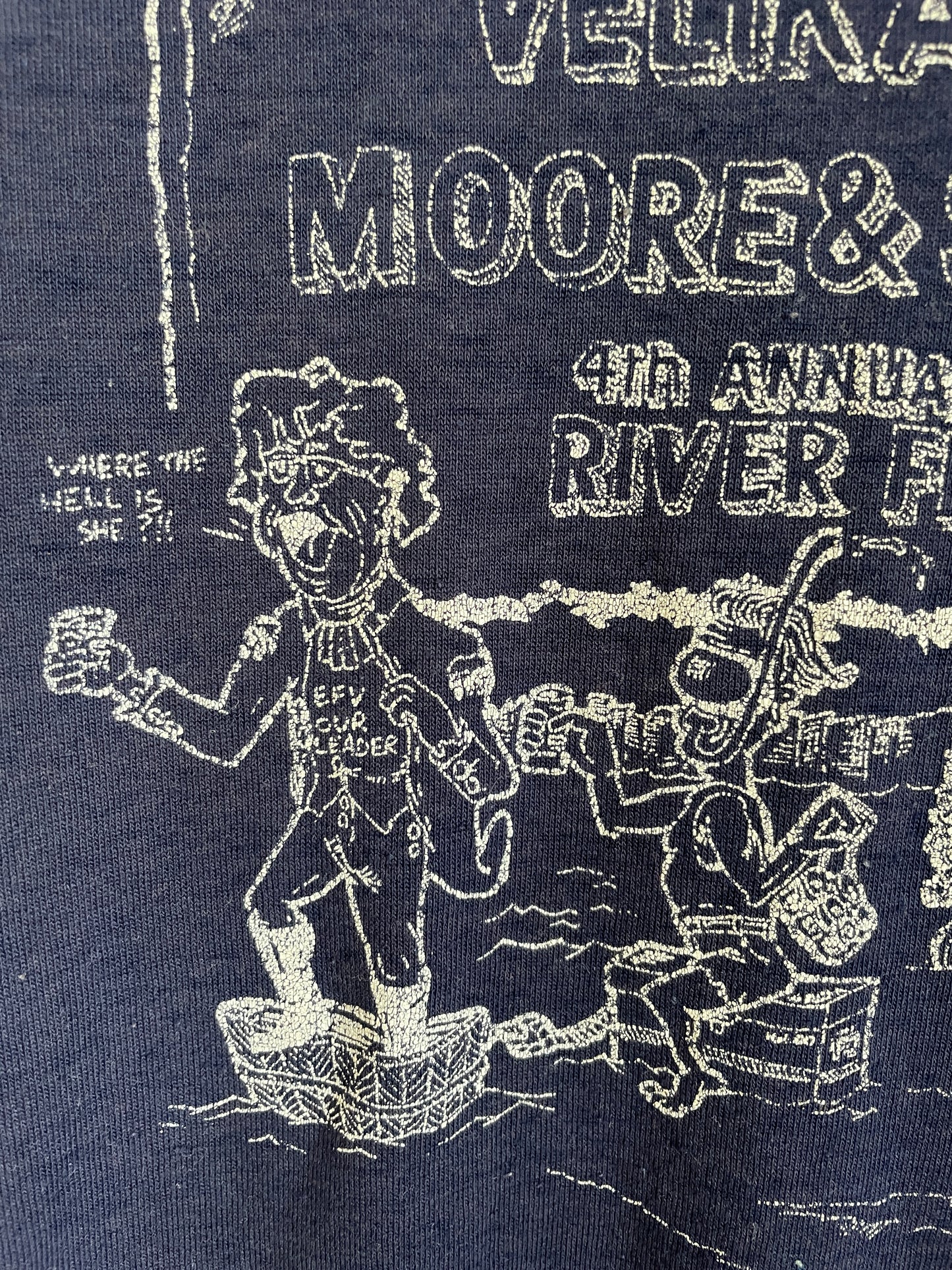 80s River Float Tee