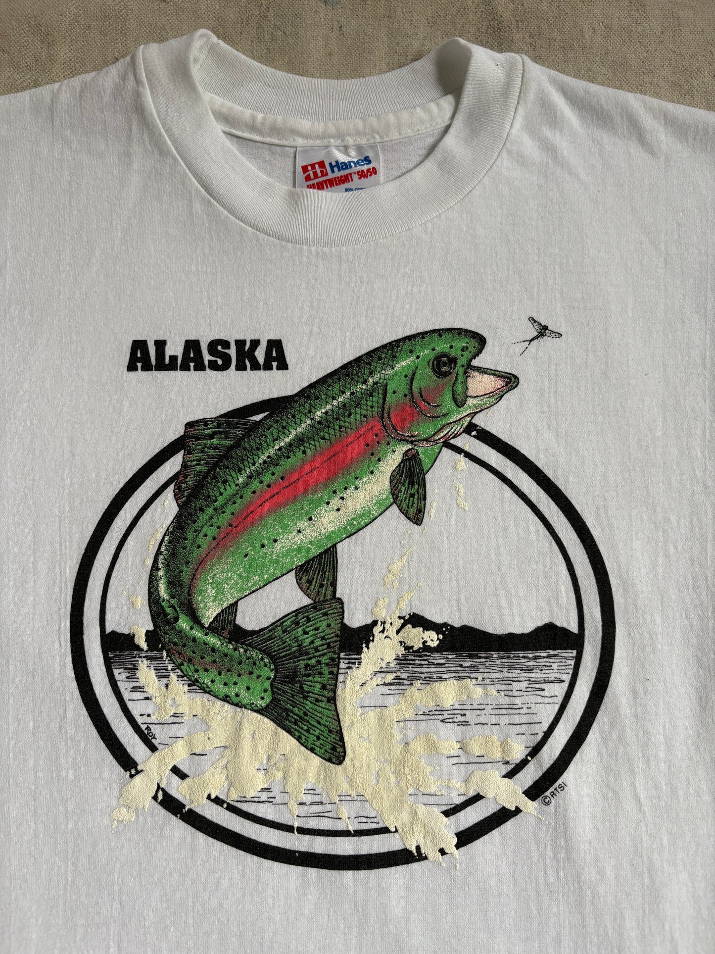 80s Alaska Fish Nature Tee