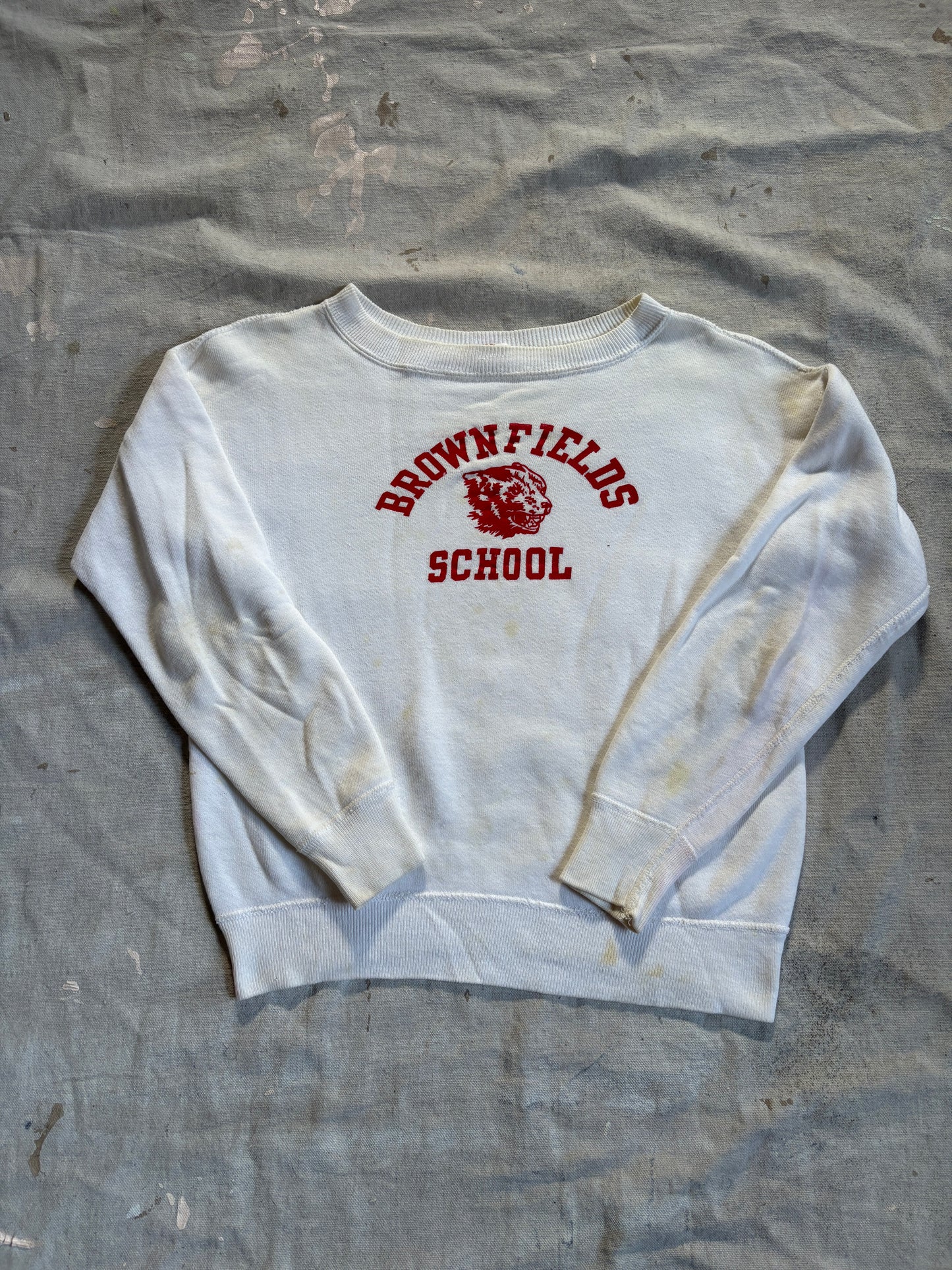 Vintage 60s Champion Brownfields Bears Sweatshirt