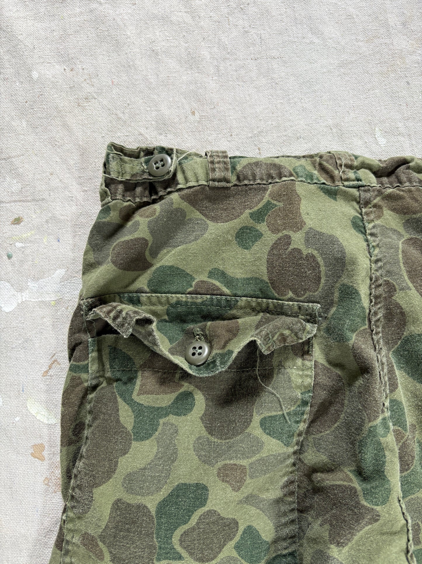 Vintage 80s Duck Camo Hunting Pants