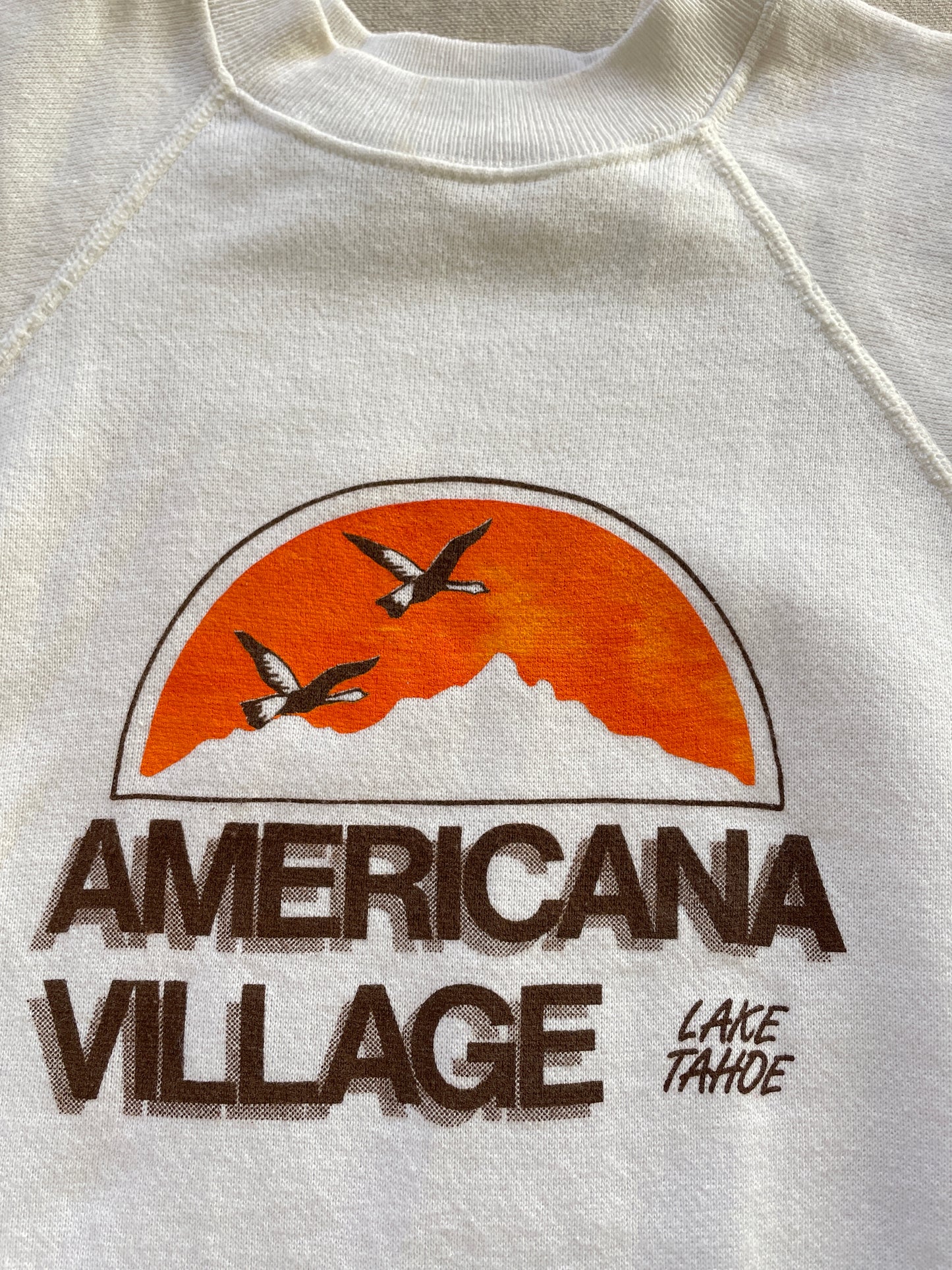 80s Lake Tahoe Americana Village Sweatshirt