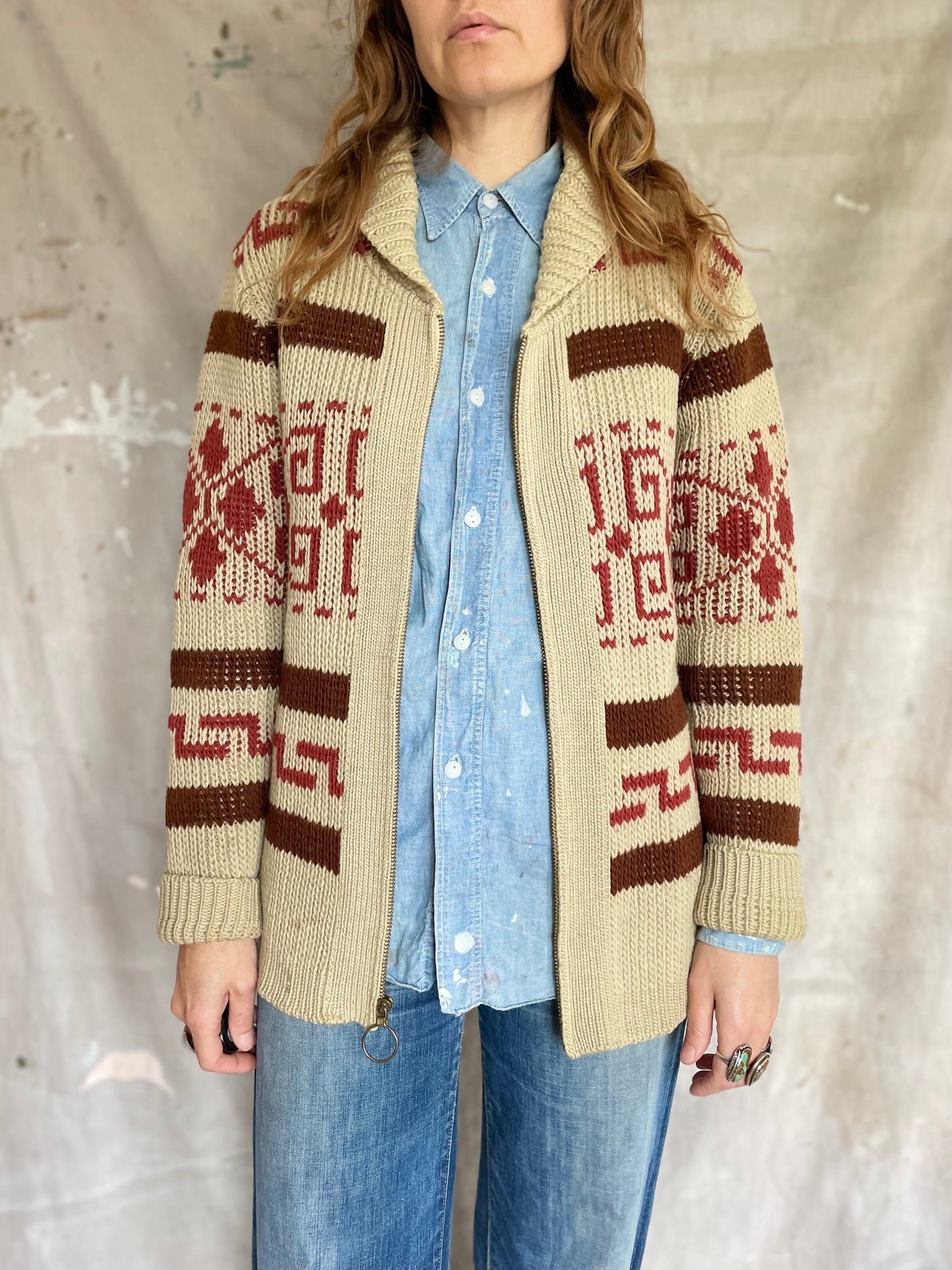 70s Pendleton Big Lebowski Sweater