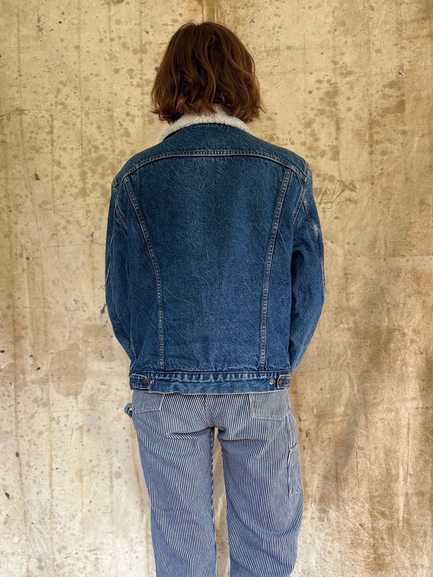 80s Sherpa Lined Levi’s Trucker Jean Jacket
