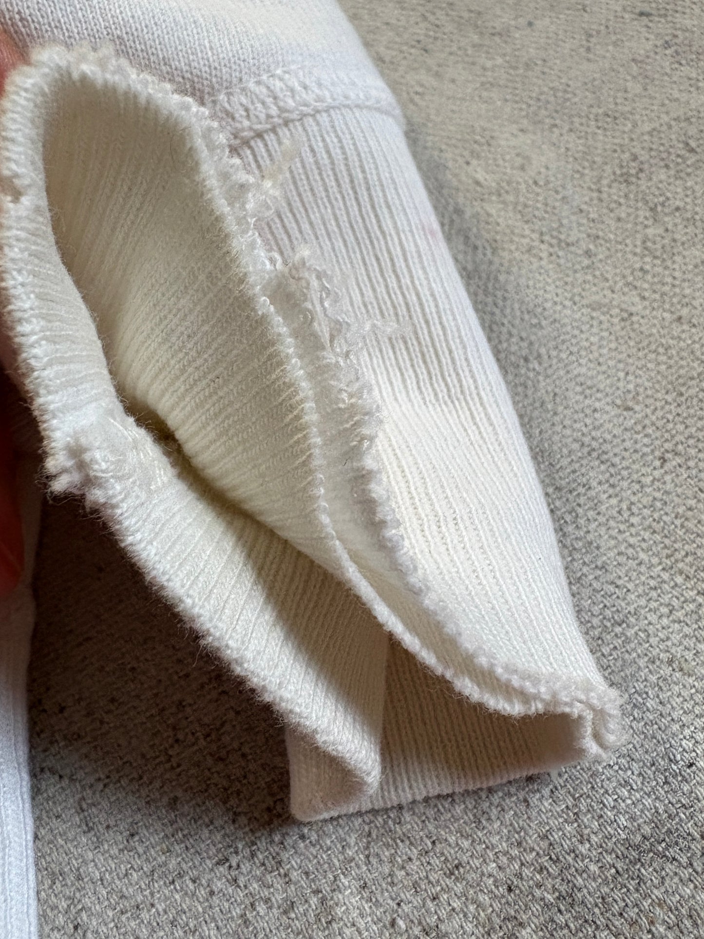 Vintage 60s Blank Off White Sweatshirt