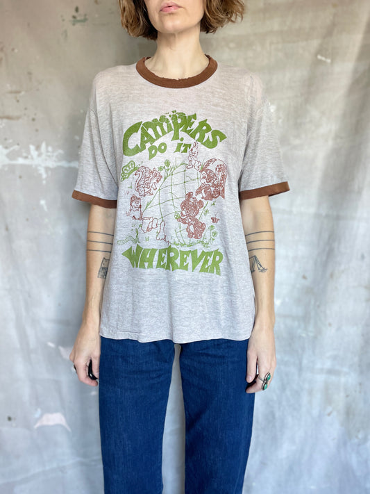 80s Campers Do It Wherever Tee