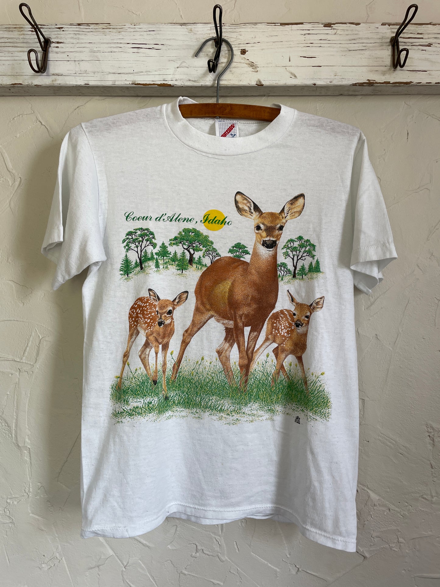 80s Coeur D’Alene Deer Tee