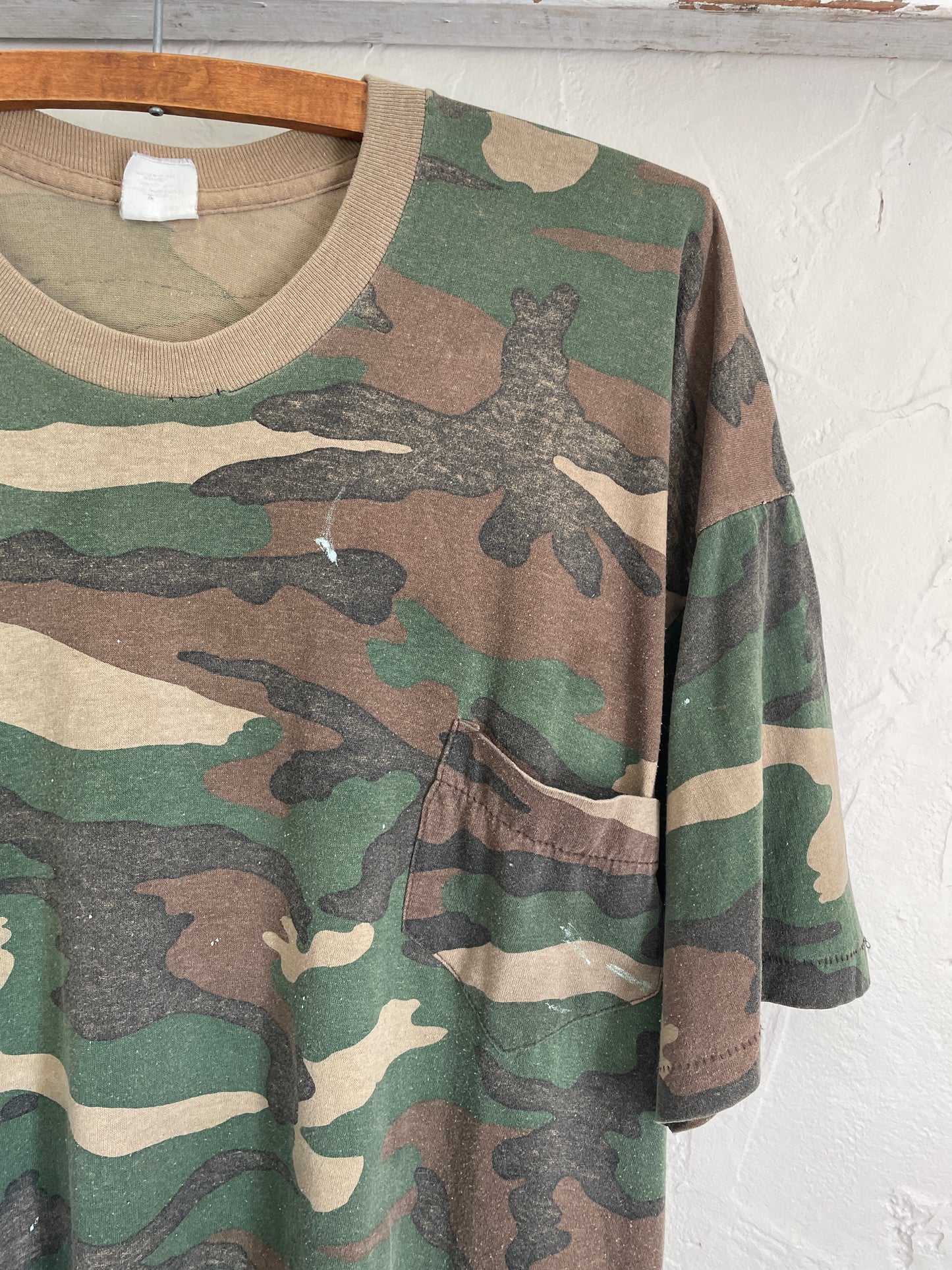 80s Woodland Camo Tee