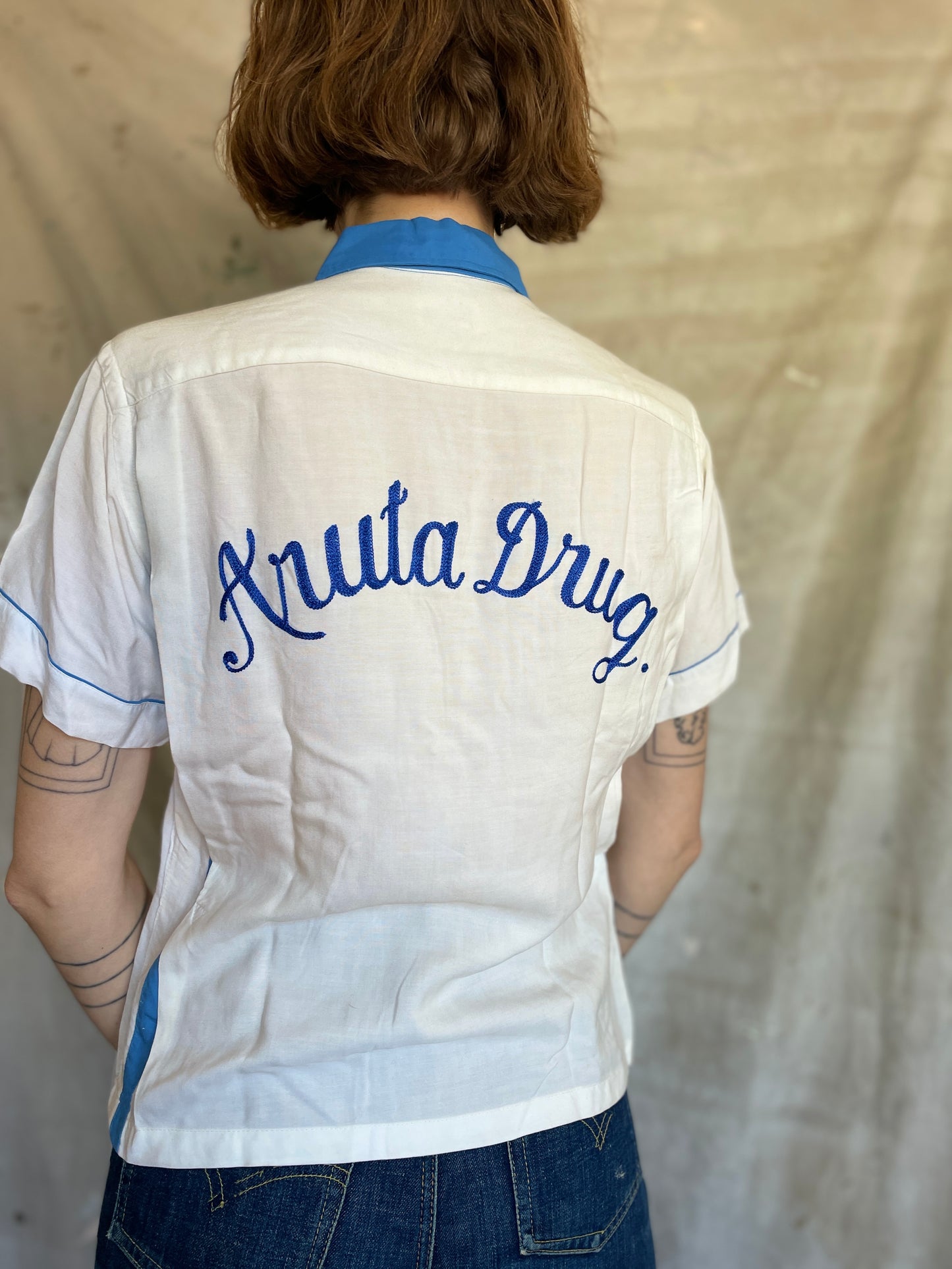 60s Aruta Drug Bowling Shirt