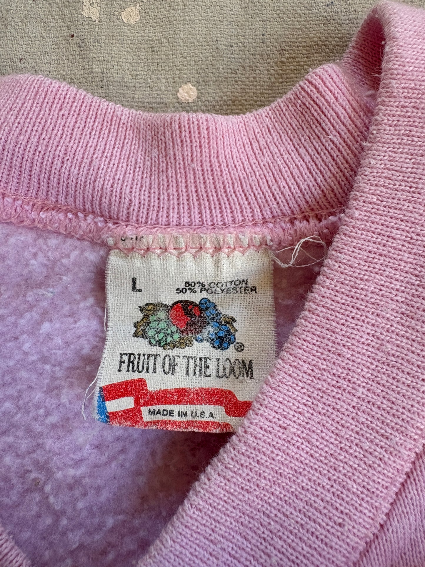 Vintage 80s/90s I Survived The Heat In California Sweatshirt