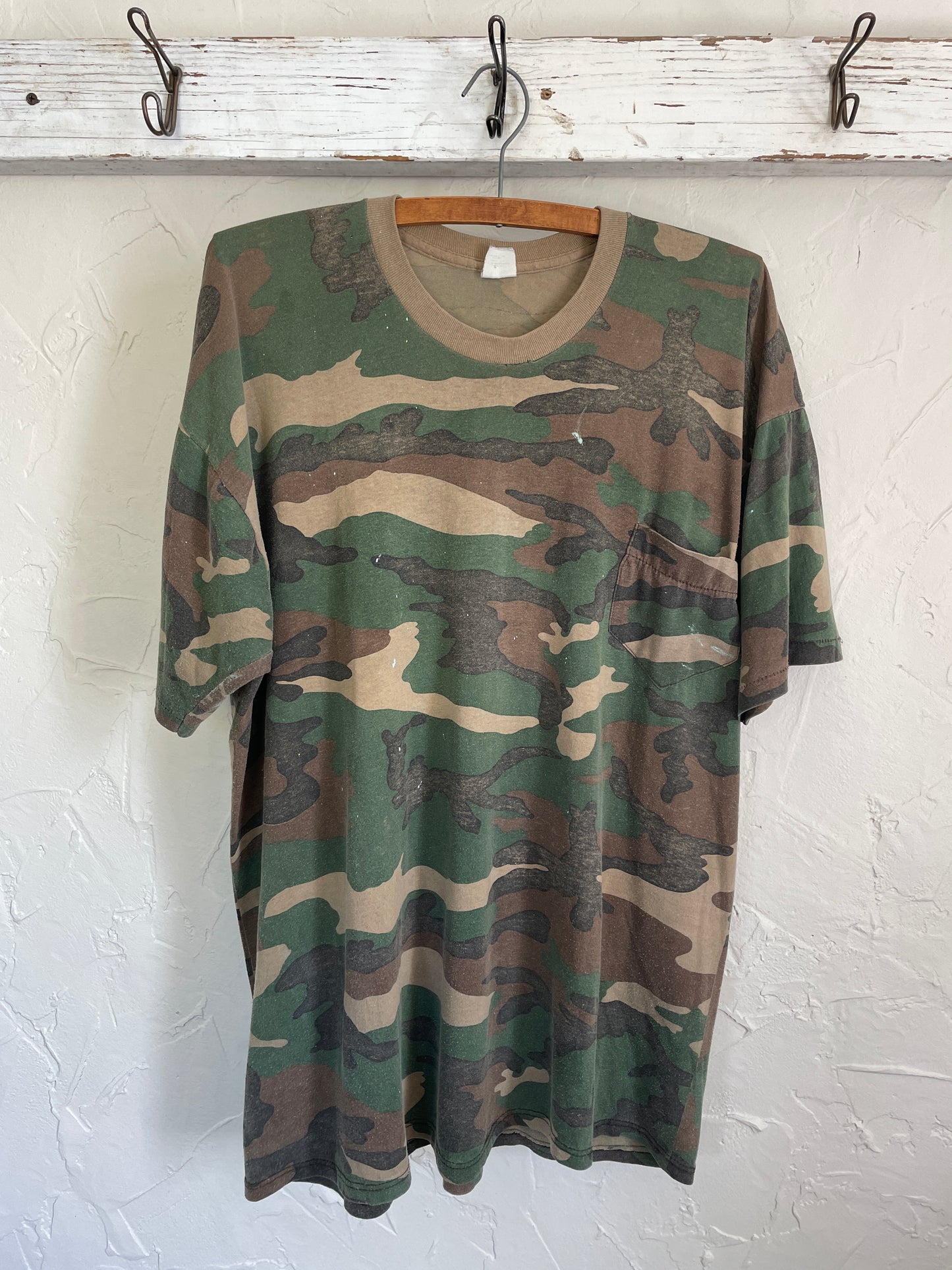 80s Woodland Camo Tee