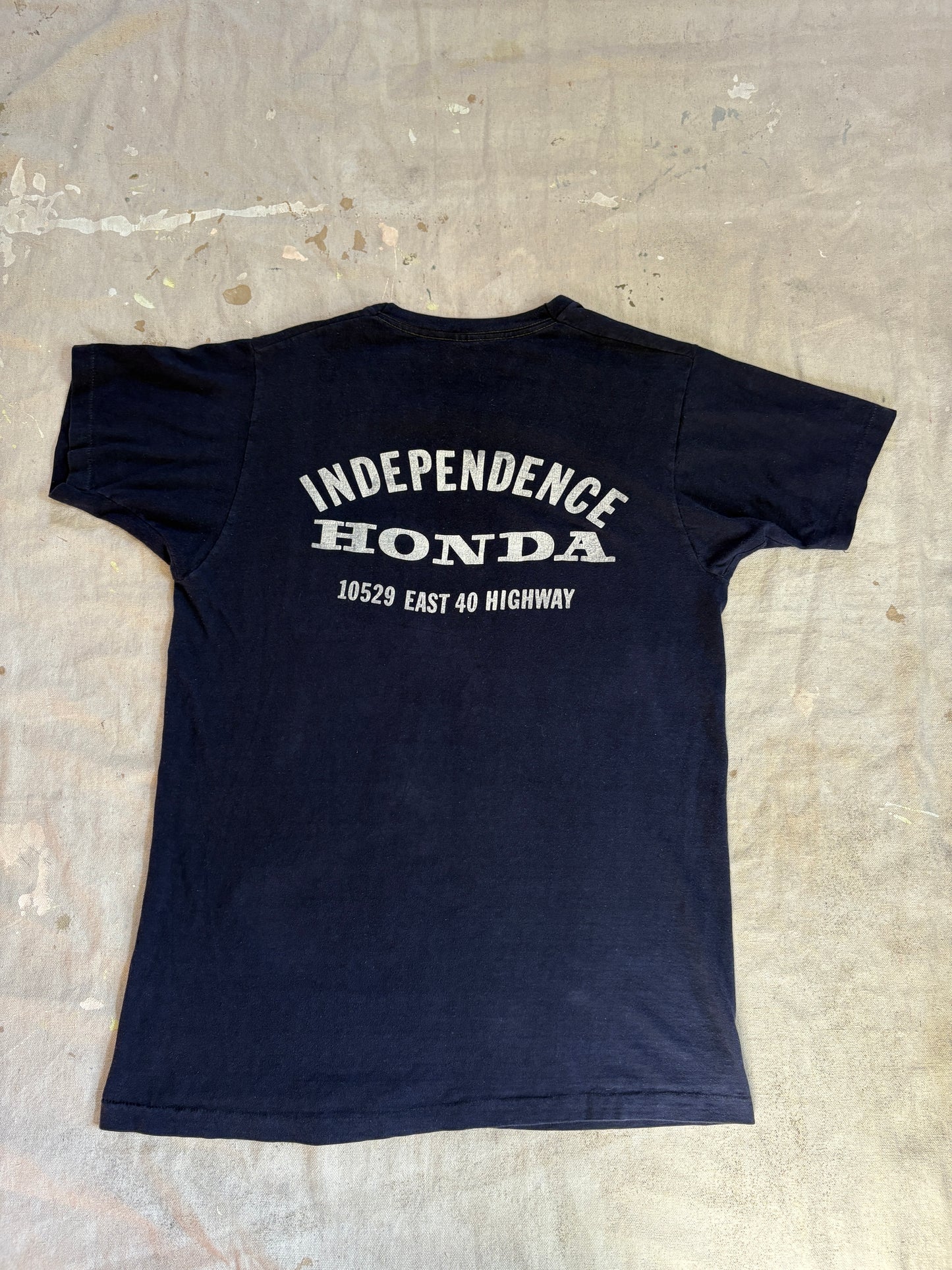 Vintage 60s Independence Honda Pocket Tee