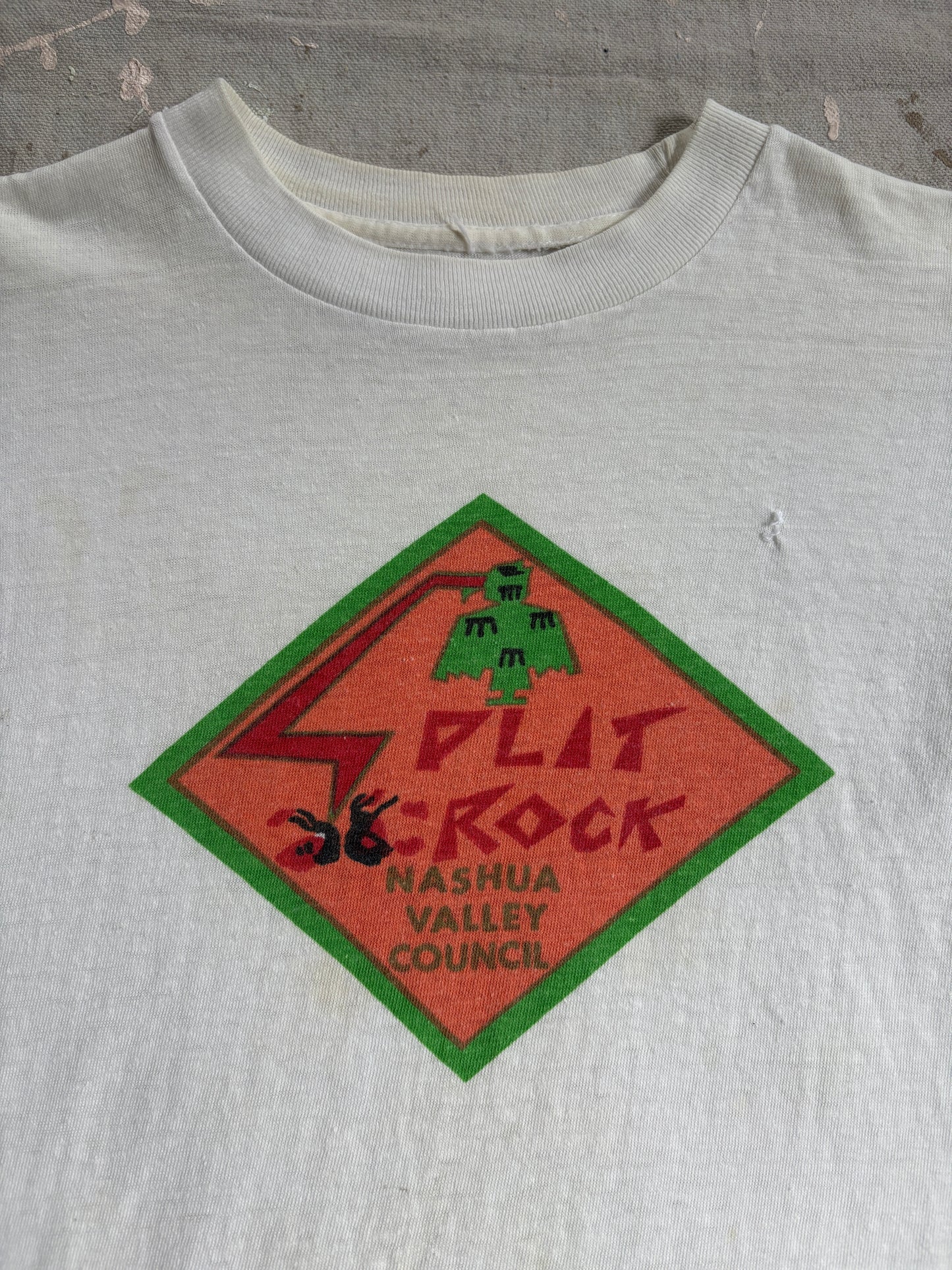 Vintage 60s BSA Split Rock Nashua Valley Council Tee