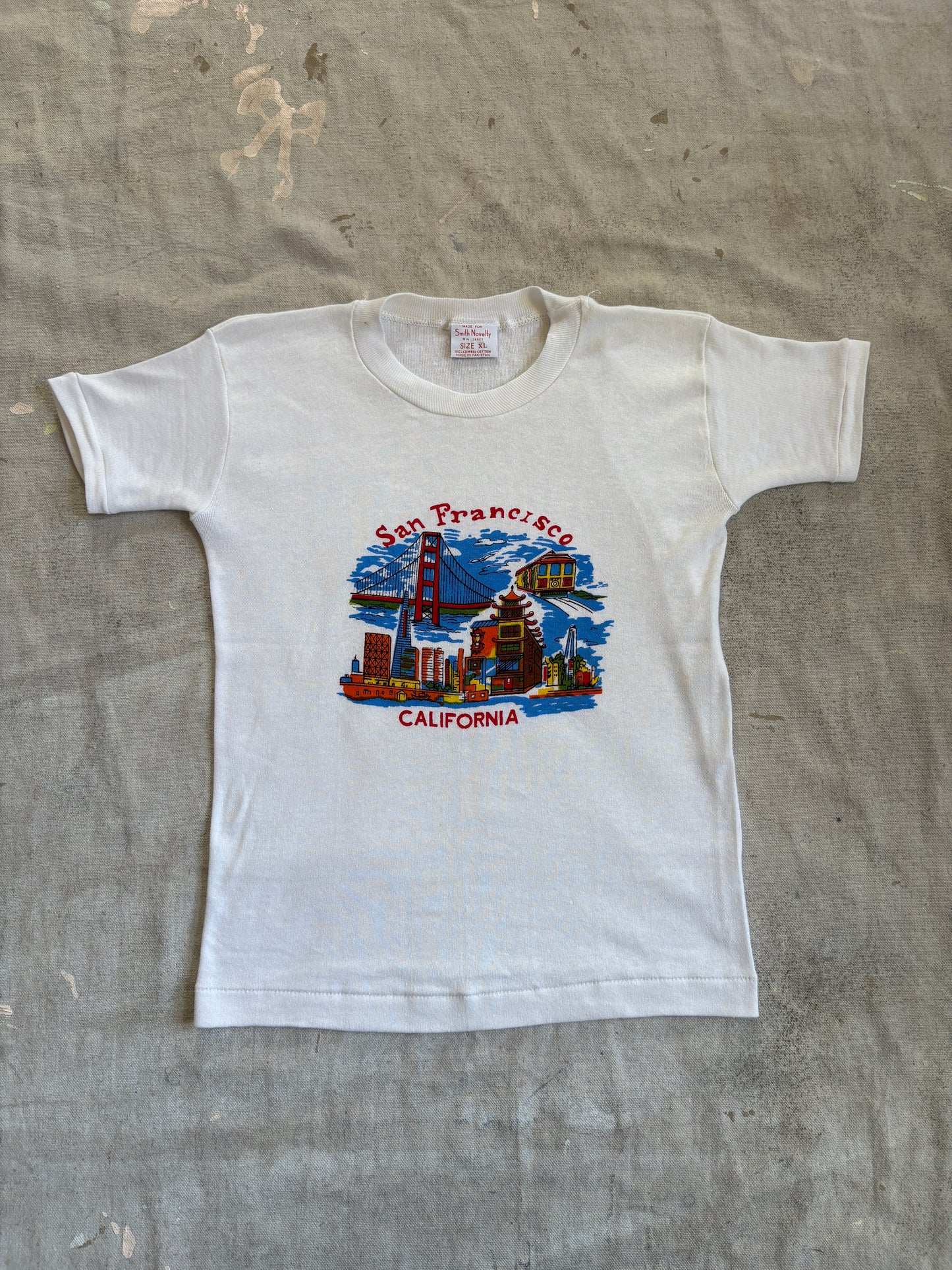 Vintage 70s San Francisco Baby Tee