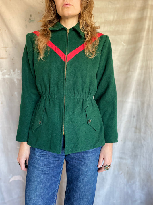 40s Flannel Lined Ski Jacket