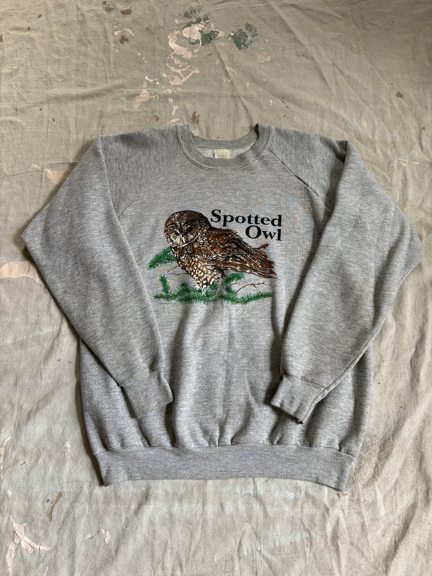 80s Spotted Owl Sweatshirt