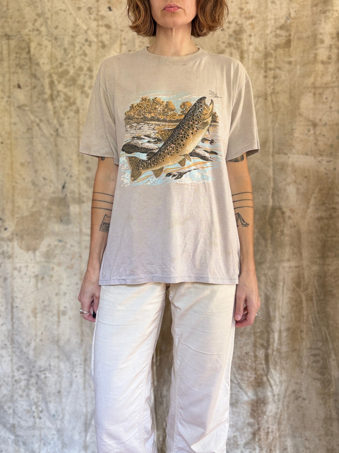 80s/90s Trout Nature Tee
