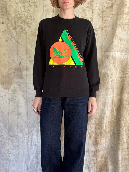 Vintage 90s Lake Wawasee Indiana Sweatshirt
