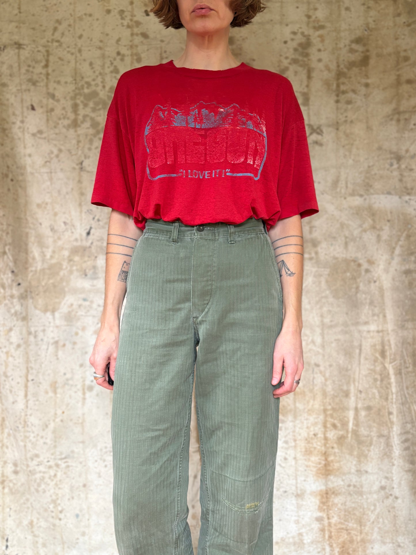 80s Paper Thin Oregon I Love It Tee