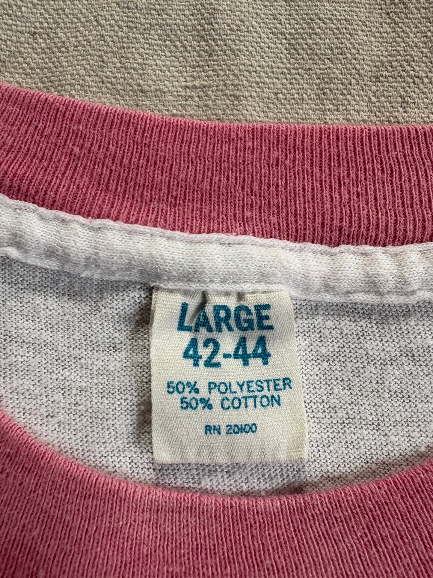 Vintage 80s Camp Big Foot Ringer Tee