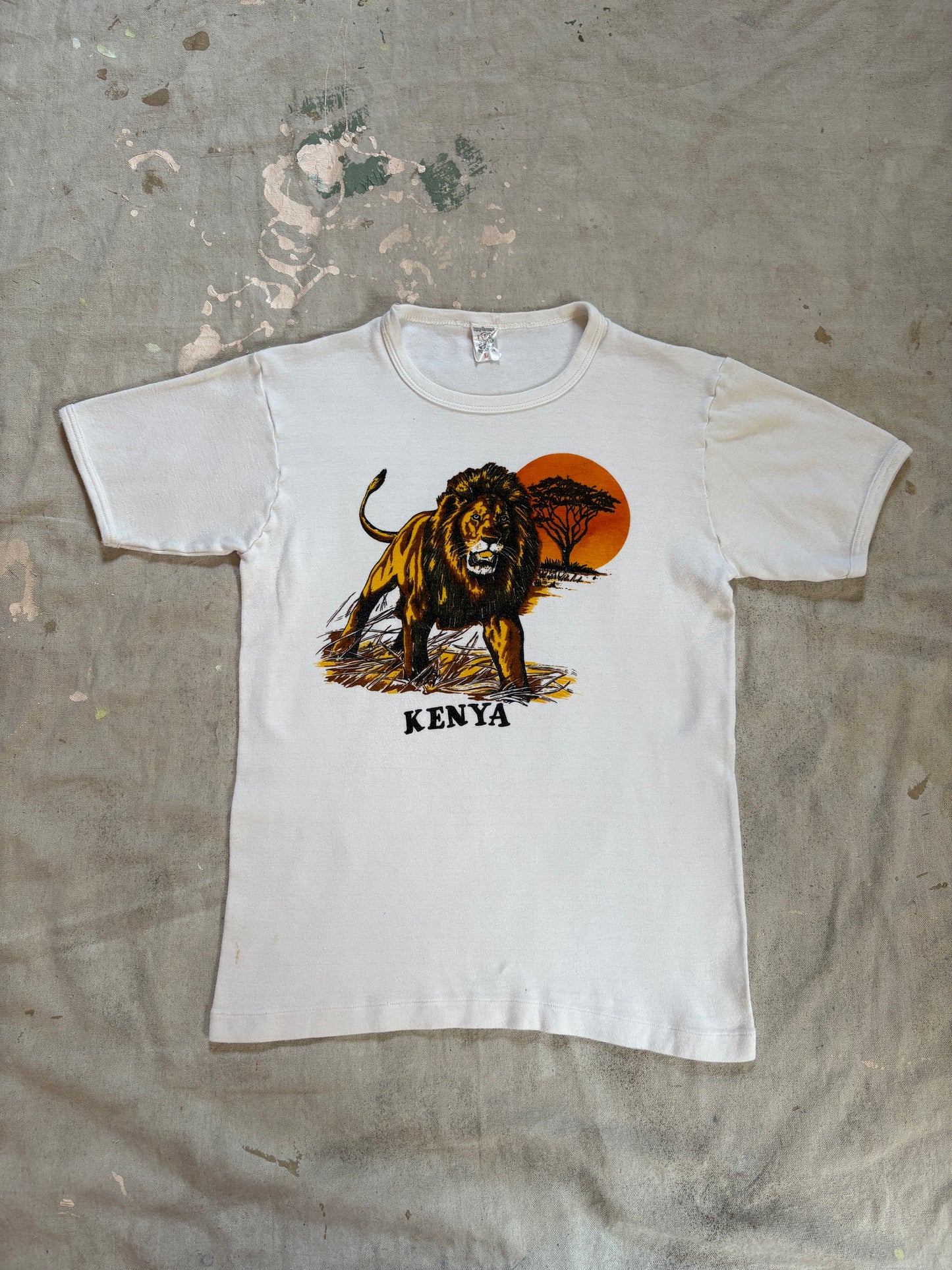 70s Kenya Lion Tee
