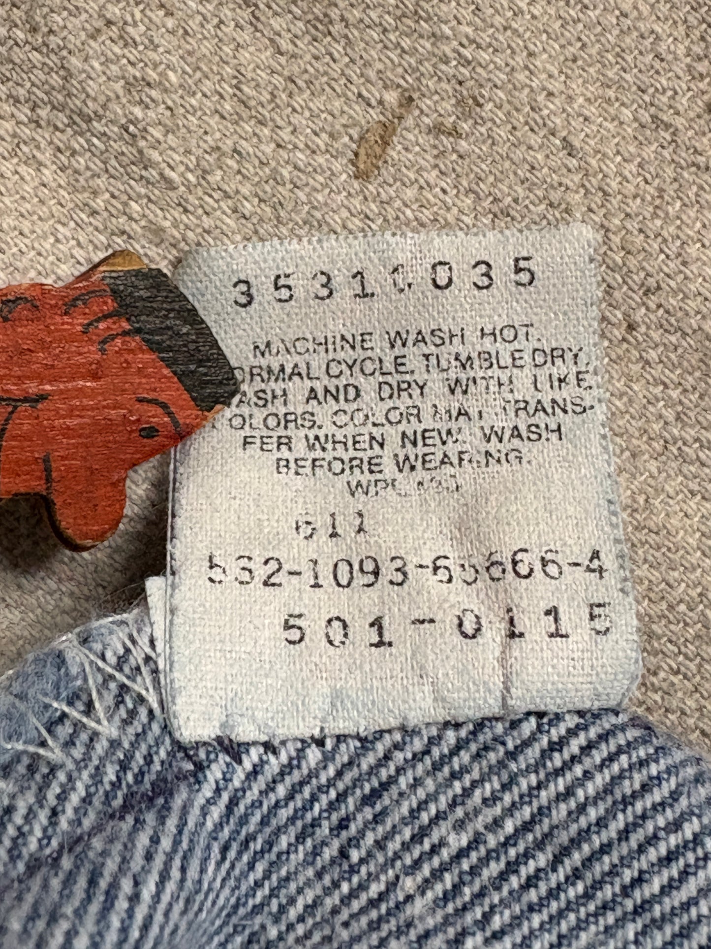 Vintage 90s Levi’s 501 Jeans