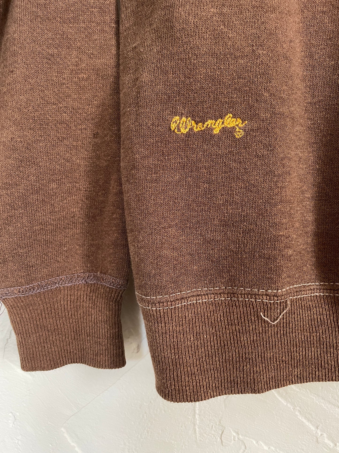 70s Wrangler Blank Brown Sweatshirt