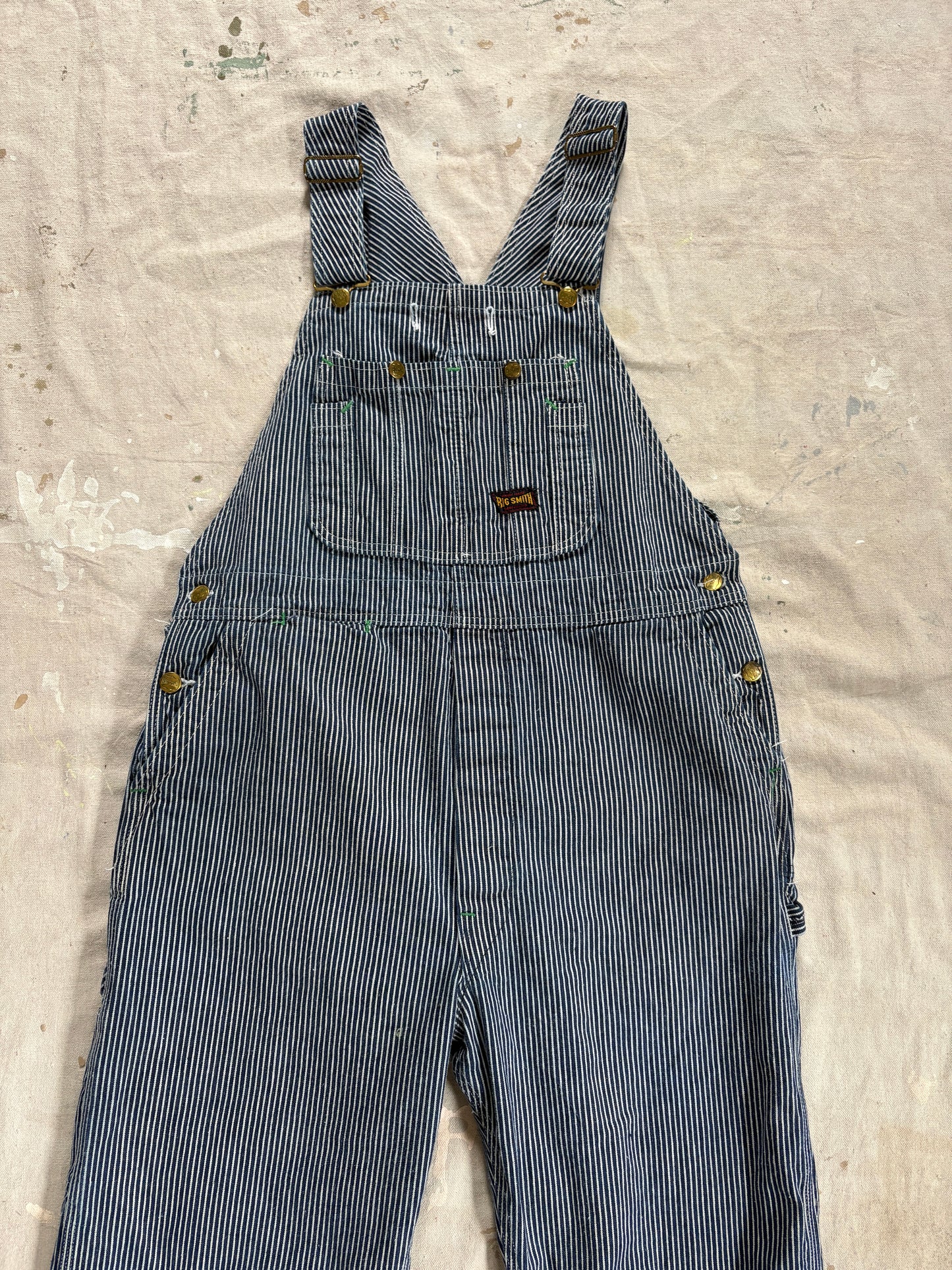 Vintage 50s Big Smith Hickory Stripe Overalls