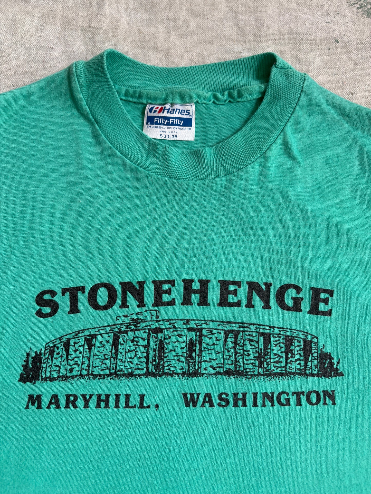 Vintage 80s Stonehenge Maryhill, Washington Tee